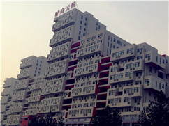 [鄭州真石漆]富士康冠達花園個性設(shè)計，只用超前單彩真石漆